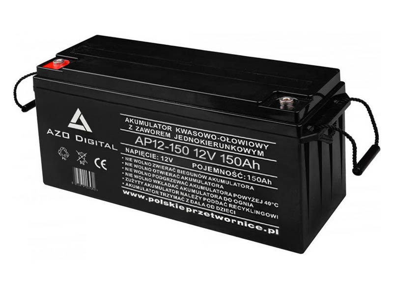 Akumulator VRLA AGM bezobsługowy AP12-150 12V 150Ah   Cena: 977,00 PLN