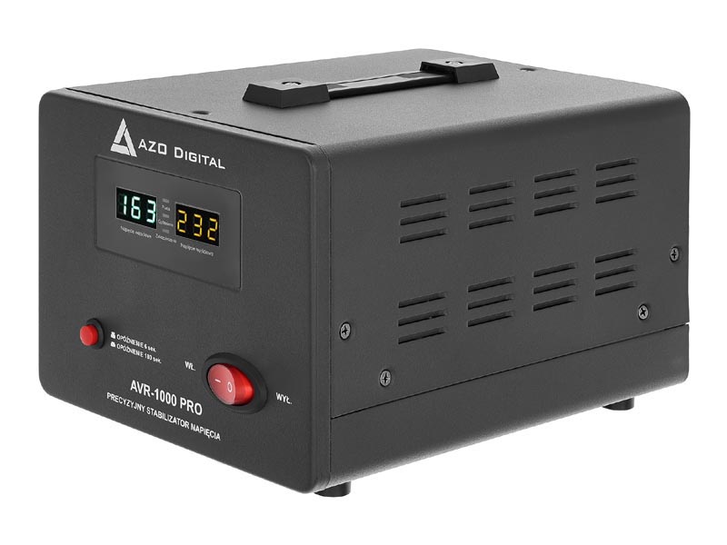 Stabilizator napięcia AVR-1000 PRO 1000VA / 600W    Cena: 239,00 PLN