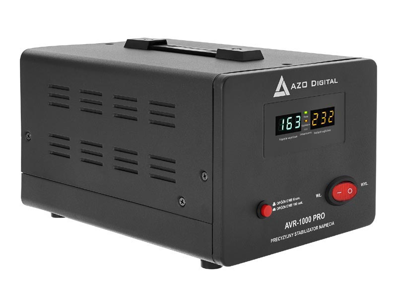 Stabilizator napięcia AVR-1000 PRO 1000VA / 600W    Cena: 299,00 PLN