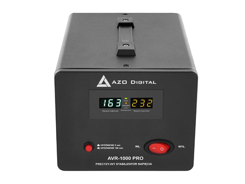 Stabilizator napięcia AVR-1000 PRO 1000VA / 600W    Cena: 239,00 PLN