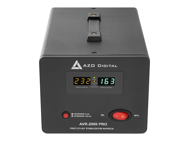 Stabilizator napięcia AVR-2000 PRO 2000VA / 1200W    Cena: 299,00 PLN