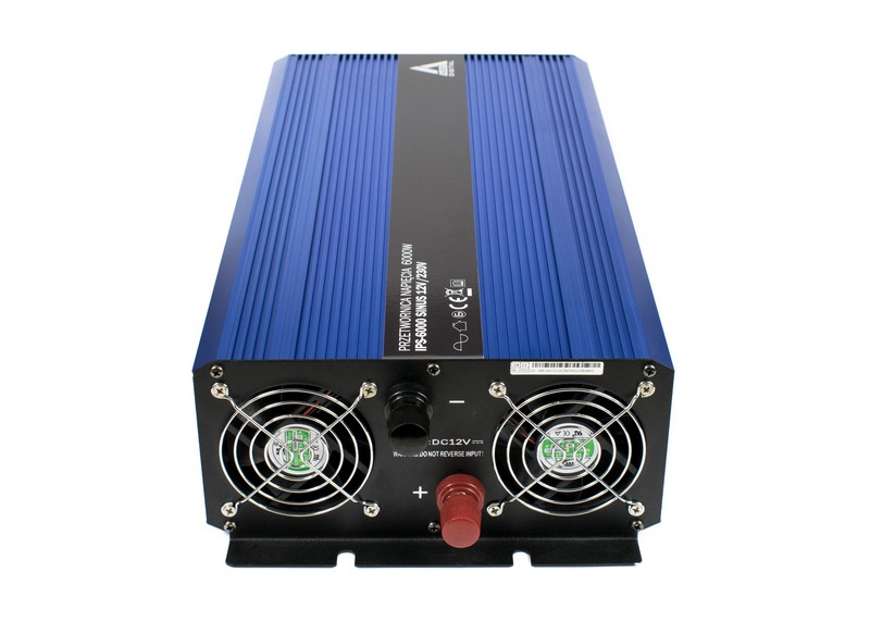 Przetwornica napięcia 12 VDC / 230 VAC SINUS IPS-6000S 6000W   Cena: 2.089,00 PLN