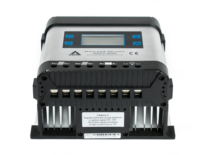 Solarny regulator ładowania MPPT 12/24 - 20A wyświetlacz LCD   Cena: 399,00 PLN