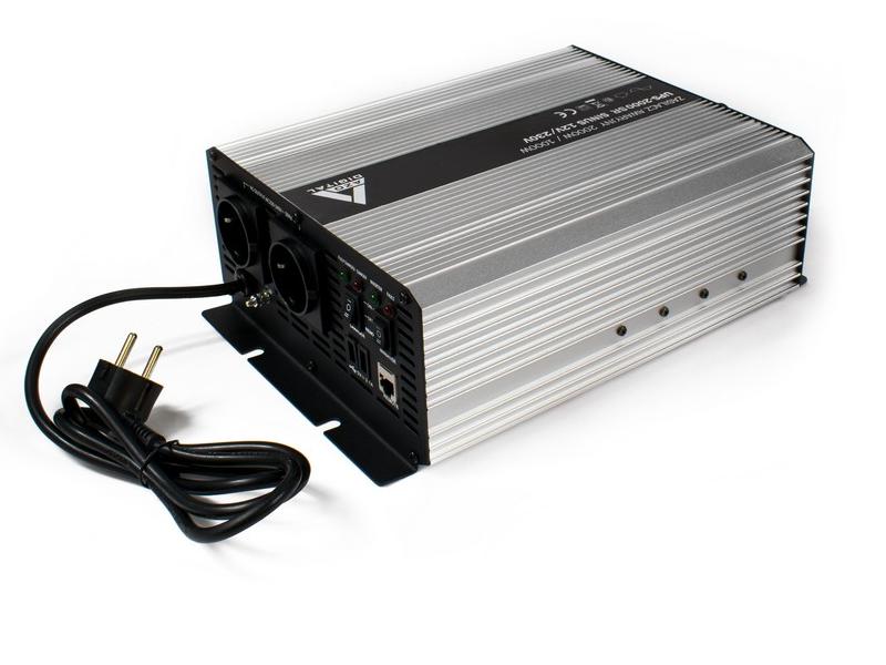 Zasilacz awaryjny (UPS + AVR) 12V UPS-2000SR Sinus 2000W/1000W 12V/230V   Cena: 759,00 PLN