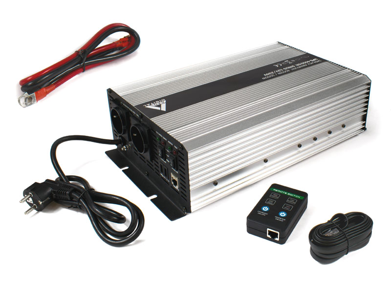 Zasilacz awaryjny (UPS + AVR) 12V UPS-4000SR Sinus 4000W/2000W 12V/230V   Cena: 1.299,00 PLN