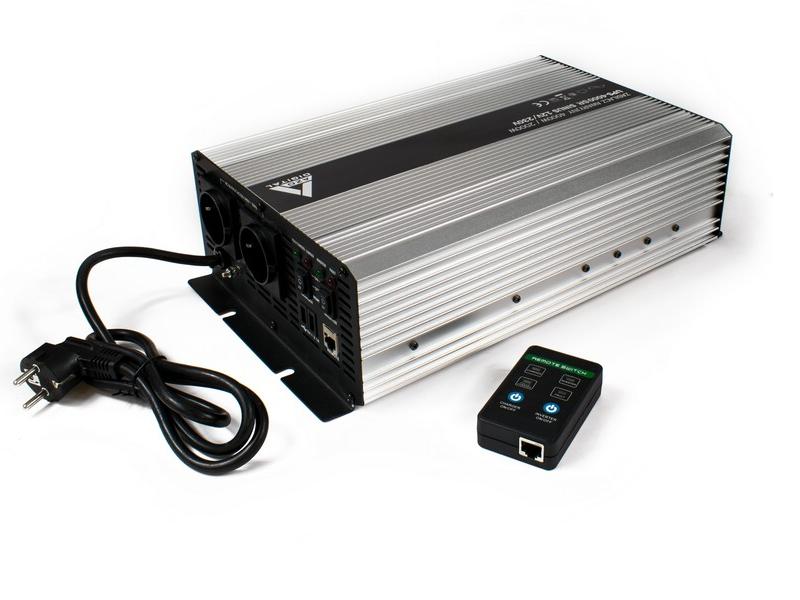 Zasilacz awaryjny (UPS + AVR) 12V UPS-4000SR Sinus 4000W/2000W 12V/230V   Cena: 1.299,00 PLN