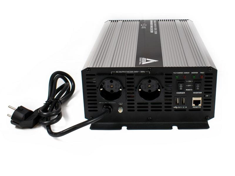 Zasilacz awaryjny (UPS + AVR) 12V UPS-4000SR Sinus 4000W/2000W 12V/230V   Cena: 1.299,00 PLN