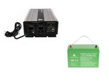 Zestaw zasilania awaryjnego Sinus UPS-4000SR 4000W + AKU 100Ah 12V LiFePO4 BMS Zestaw zasilania awaryjnego Sinus UPS-4000SR 4000W + AKU 100Ah 12V LiFePO4 BMS