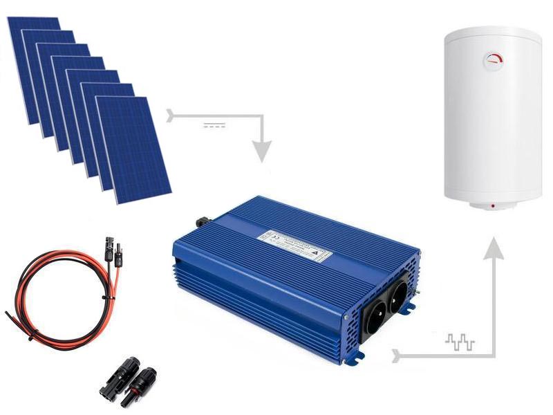 Zestaw do grzania wody w bojlerach 7xPV Mono 3000 ECO Solar Boost   Cena: 5.099,00 PLN