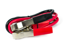 Kabel zasilający do przetwornicy Złącze M6 + końcówki typu krokodylek Kabel zasilający do przetwornicy Złącze M6 + końcówki typu krokodylek