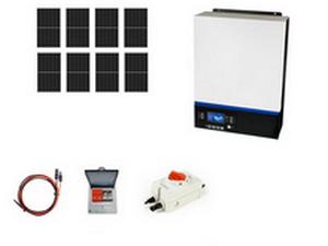 Hybrydowy zestaw solarny off-grid ESB-6kW-24 MPPT 8xPV Mono